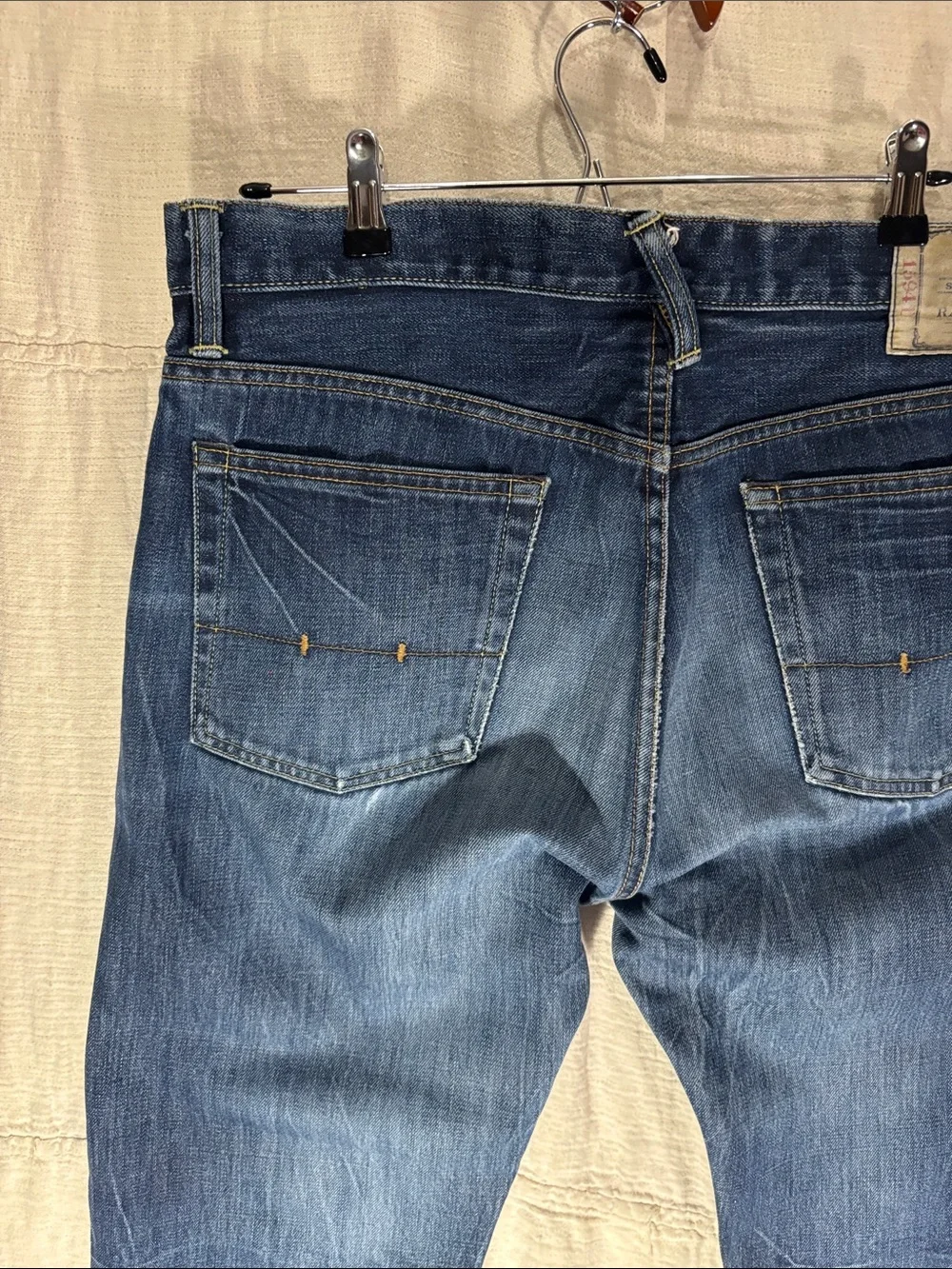 Polo Ralph Lauren Men’s Straight Jeans Medium Wash Tag 34x34 Measures 36x32 EUC